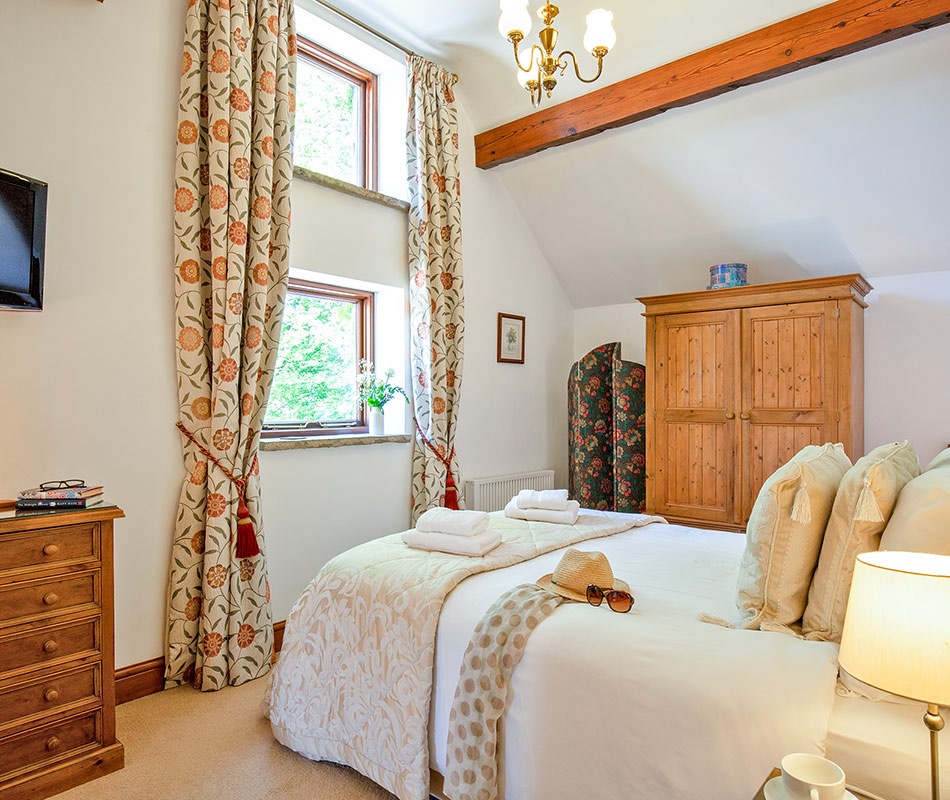 Haybarn Cottage at Swainsley Farm in the Peak District